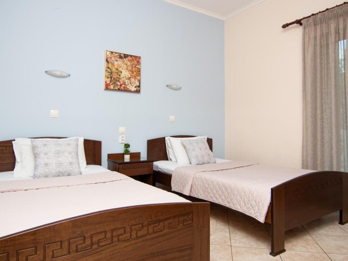 Aparthotel Achillion Paralía Esterno foto