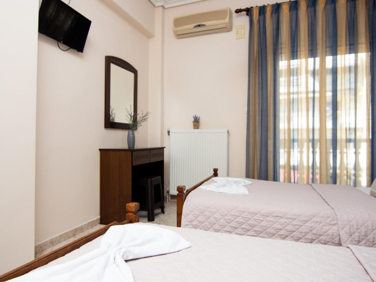 Aparthotel Achillion Paralía Esterno foto