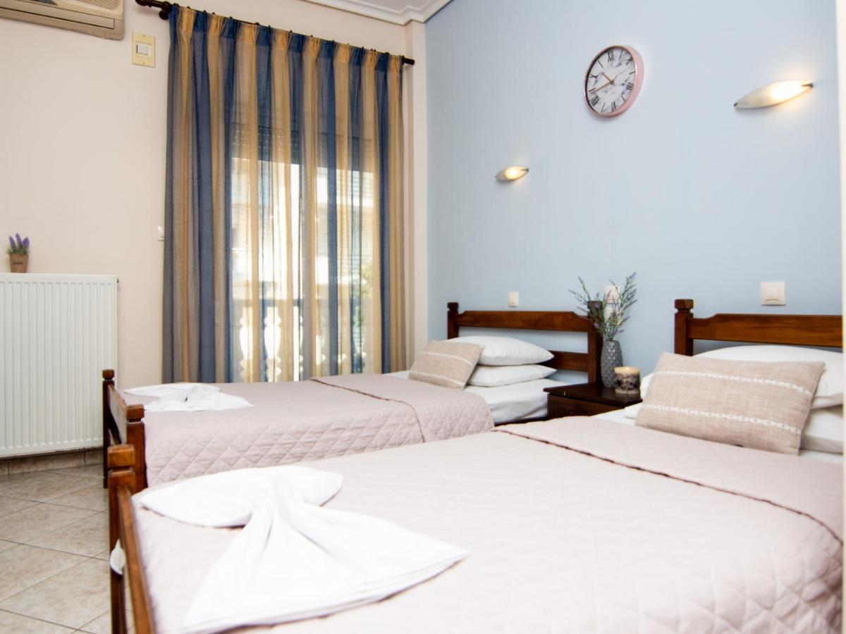 Aparthotel Achillion Paralía Esterno foto