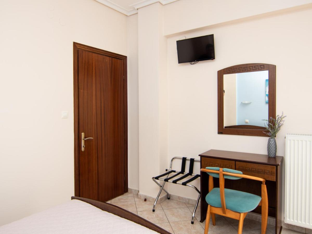 Aparthotel Achillion Paralía Esterno foto