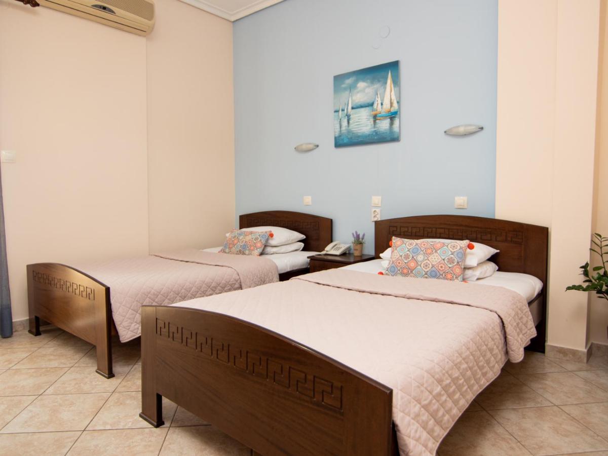 Aparthotel Achillion Paralía Esterno foto