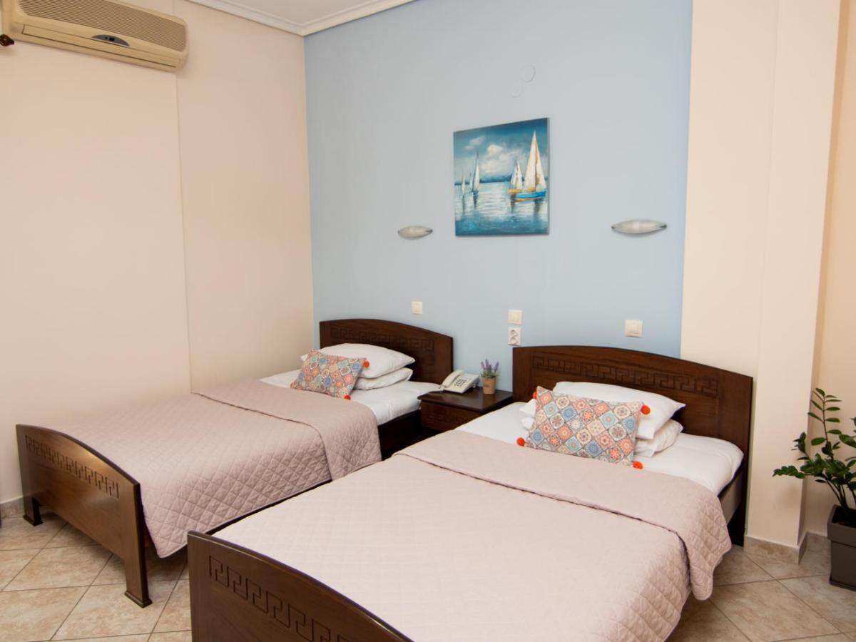 Aparthotel Achillion Paralía Esterno foto